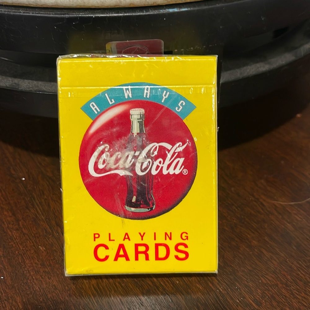 Coca Cola playing cards… new in package
